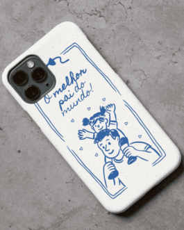 Case para Celular O Melhor Pai do Mundo 2